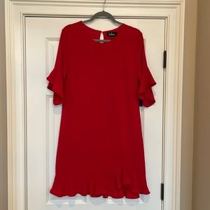 Lulu’s Red Dress knee length dress